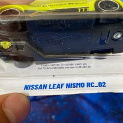2 Nissan Leaf Bison RC_02 Hot Wheel Treasure Hunt