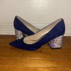 Blue Heels Size 8