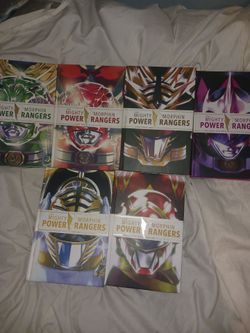 Power rangers HC comic lot.