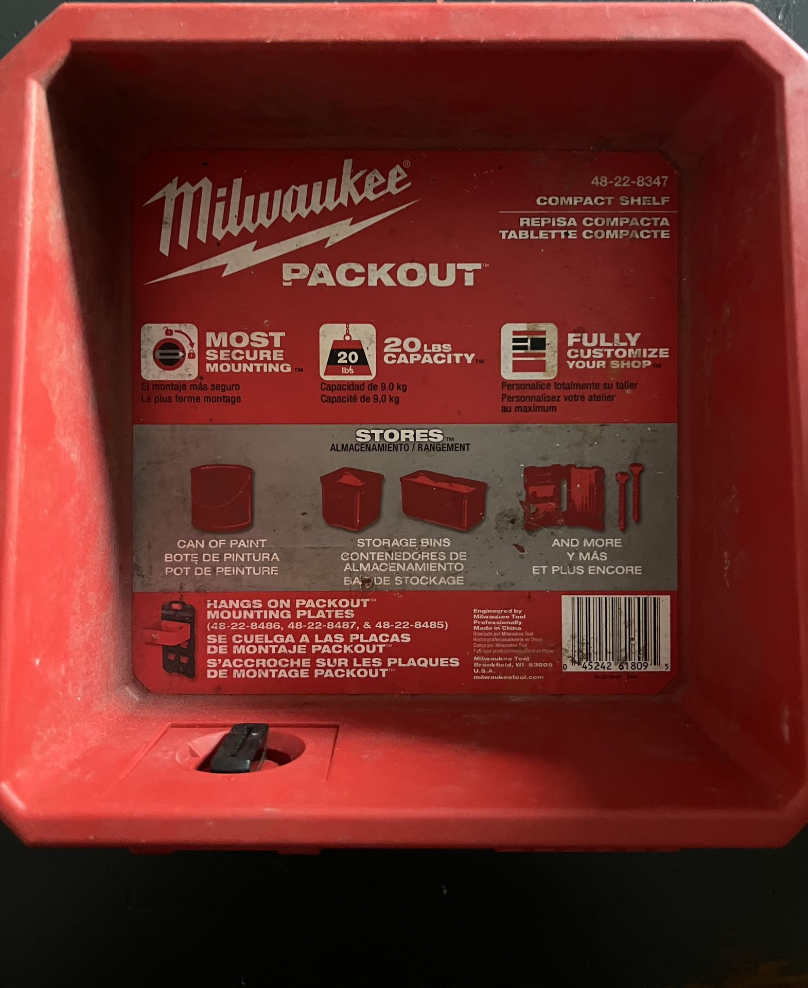 Milwaukee Packout Compact Shelf (2-Pack)