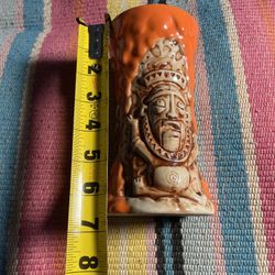 Disney Trader Sam’s Enchanted Tiki Bar 2nd Edition Tiki Mug Orange