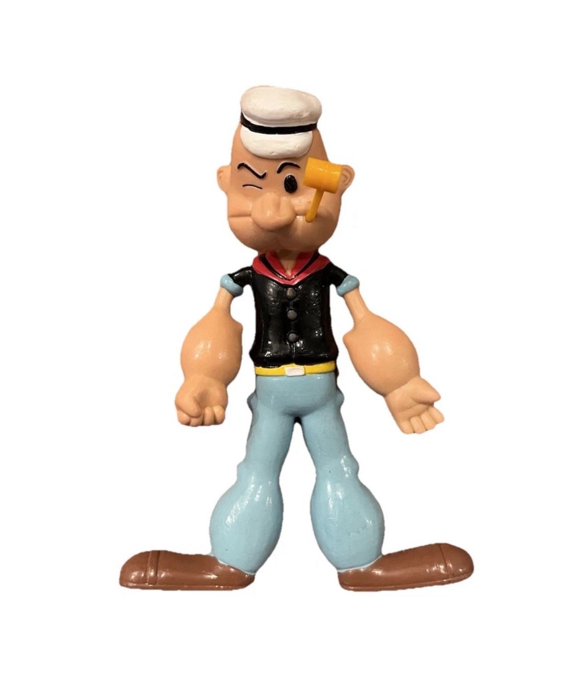 Popeye Toy 1993 Bendable Poseable Figure Bendie Bendy Croce Vintage 90s