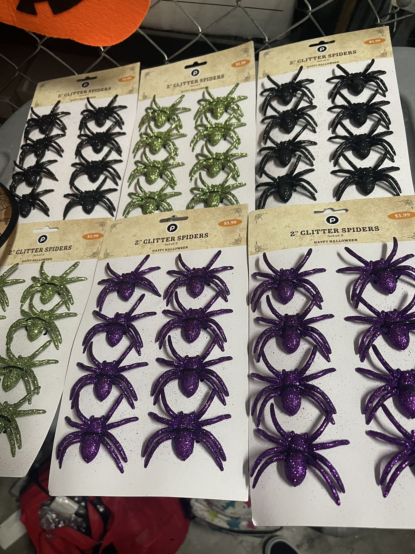 Halloween Spider Decorations 