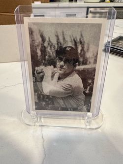 Vintage New York Yankees Baseball Card