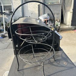 Metal fruit stand