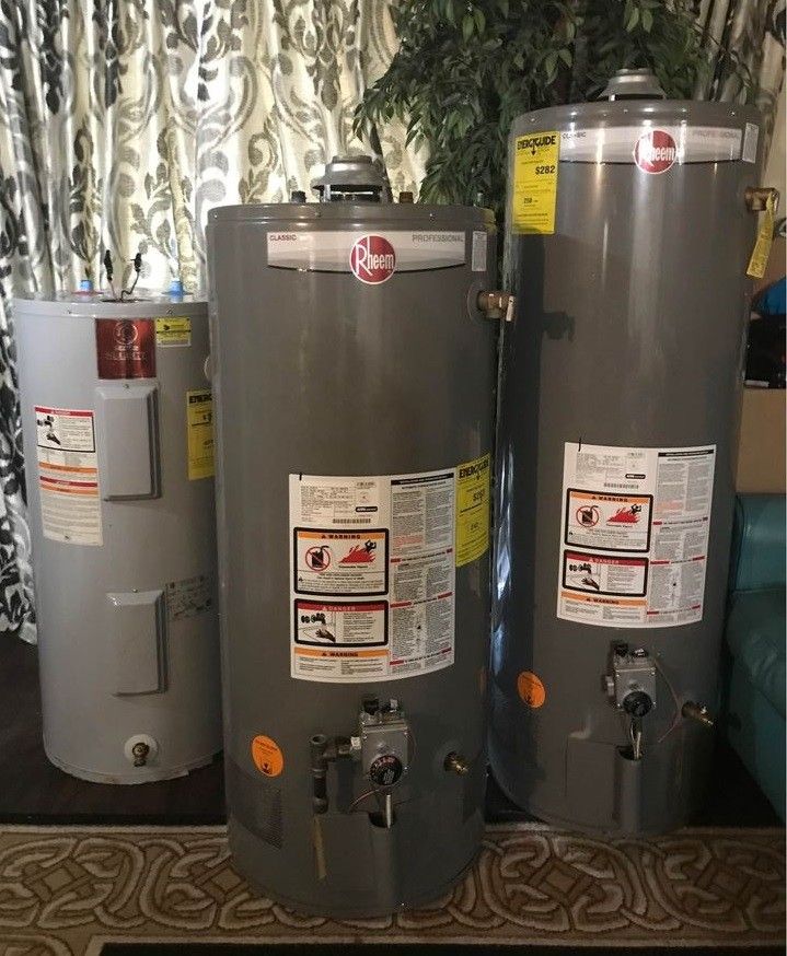 Refurbished 40 gal Gas Water Heater (installation included)