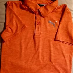Boys's PUMA Wicking Polo Style Shirt