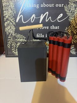 TNT With Fuse Box Toy/ Decor