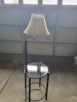 End Table And Lamp 