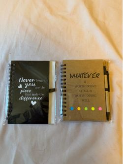 Brand new notebooks