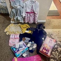 New Baby’s Clothes And Diapers All For 50$