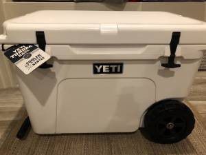 Yeti tundra haul cooler for sale