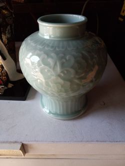 Vintage porcelain  jar