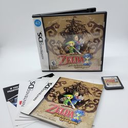 The Legend Of Zelda Phantom Hourglass CIB Complete Nintendo DS Link Ganondorf