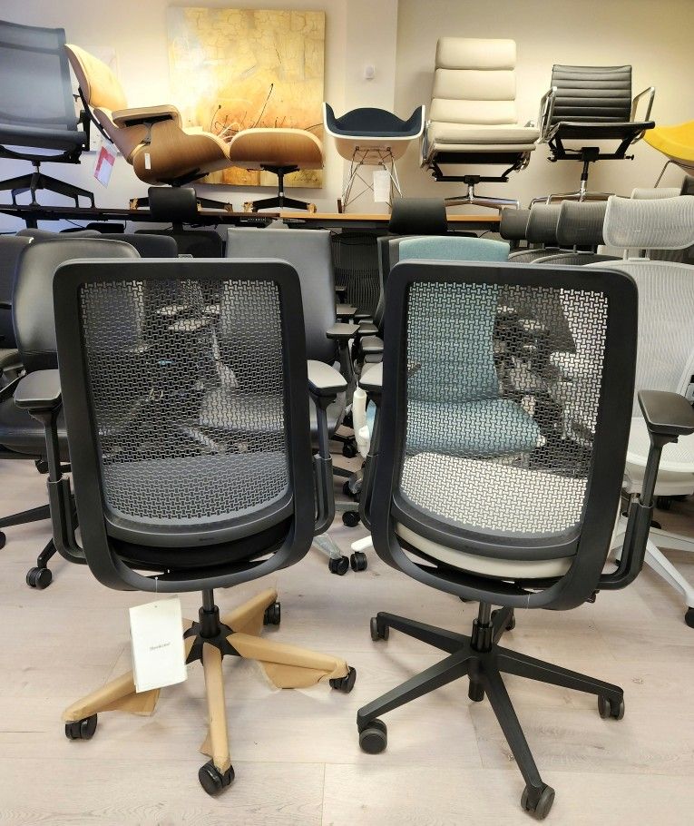 🔥BRAND NEW!🔥STEELCASE AMIA AIR FULLY ADJUSTABLE ARMS REAR TILT LOCK SEAT DEPTH TILT TENSION ADJUSTMENTS 