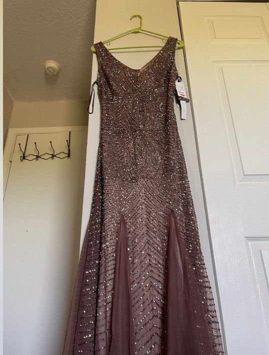 New Beaded Gown Size 10