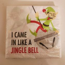 Funny Christmas Elf Napkins
