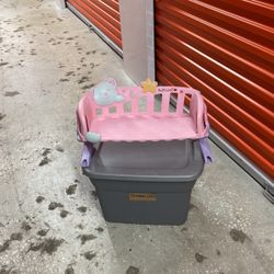 Baby Doll Crib Or Bench