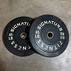 Pair of 45lb Plates BRAND NEW