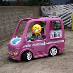 Barbie Camper Ride On 