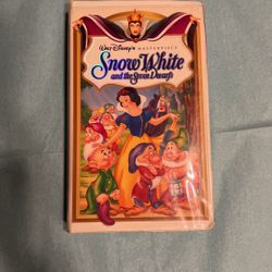 snow white and the seven dwarfs vhs 1524 