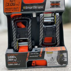 Smart Straps Carbon X Ratchet Tie Down Straps