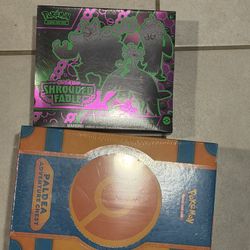 Shrouded Fables ETB & Paldea Adventure Chest