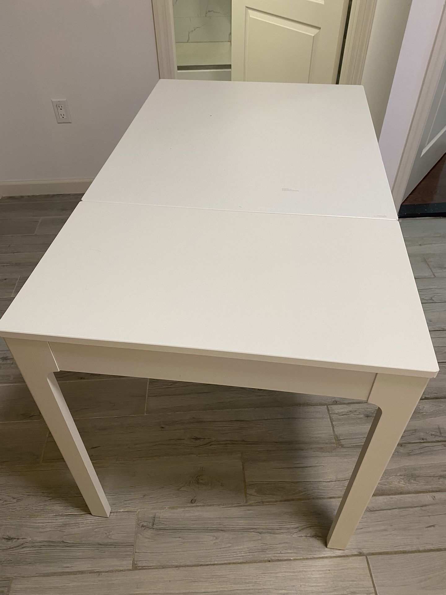 IKEA EKEDALEN White Extendable Dining Table jussaraisabel