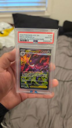 Pokemon mega gengar ex sir psa 10 ascended heroes