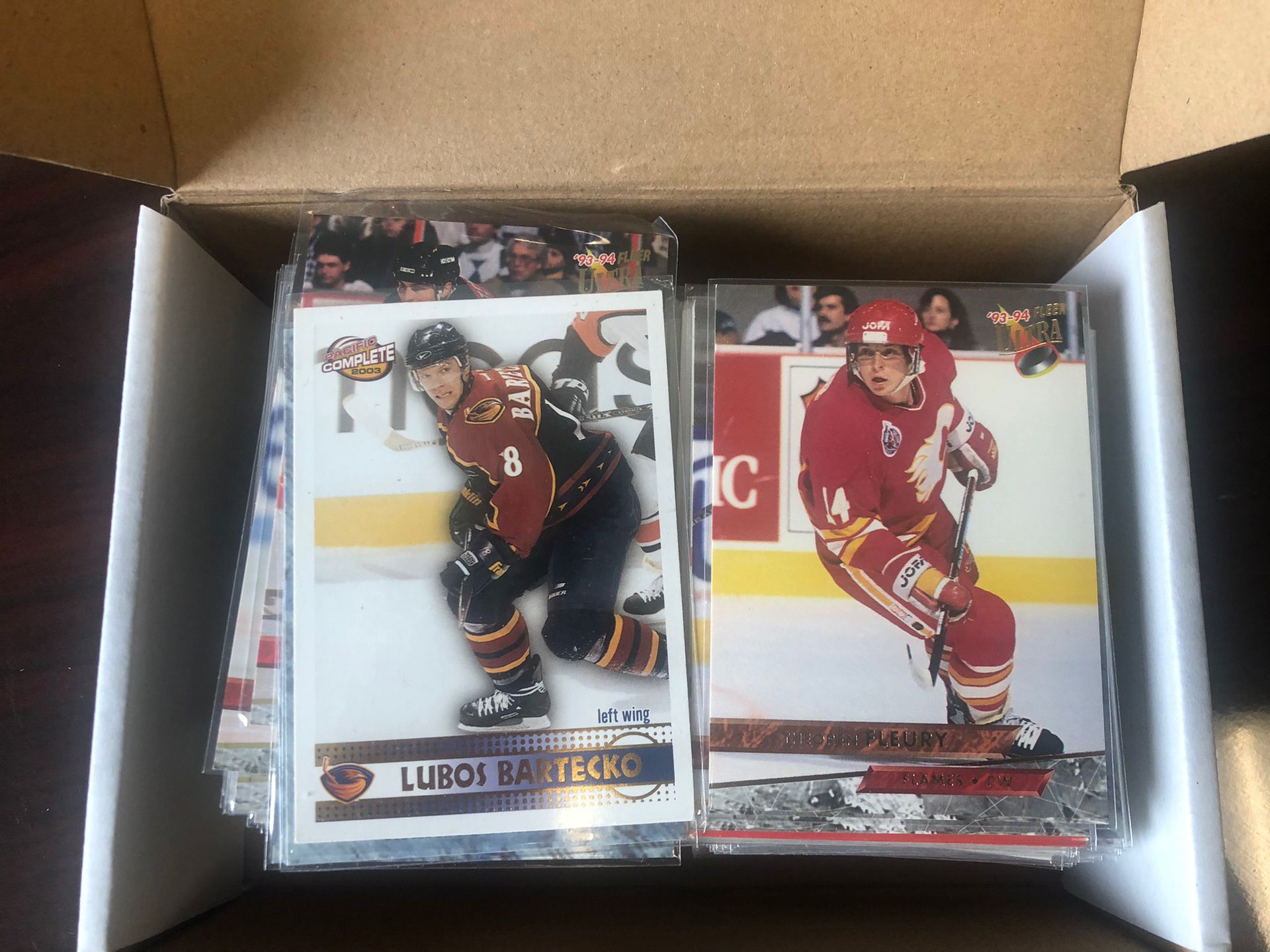 Small Box Of Hockey Cards