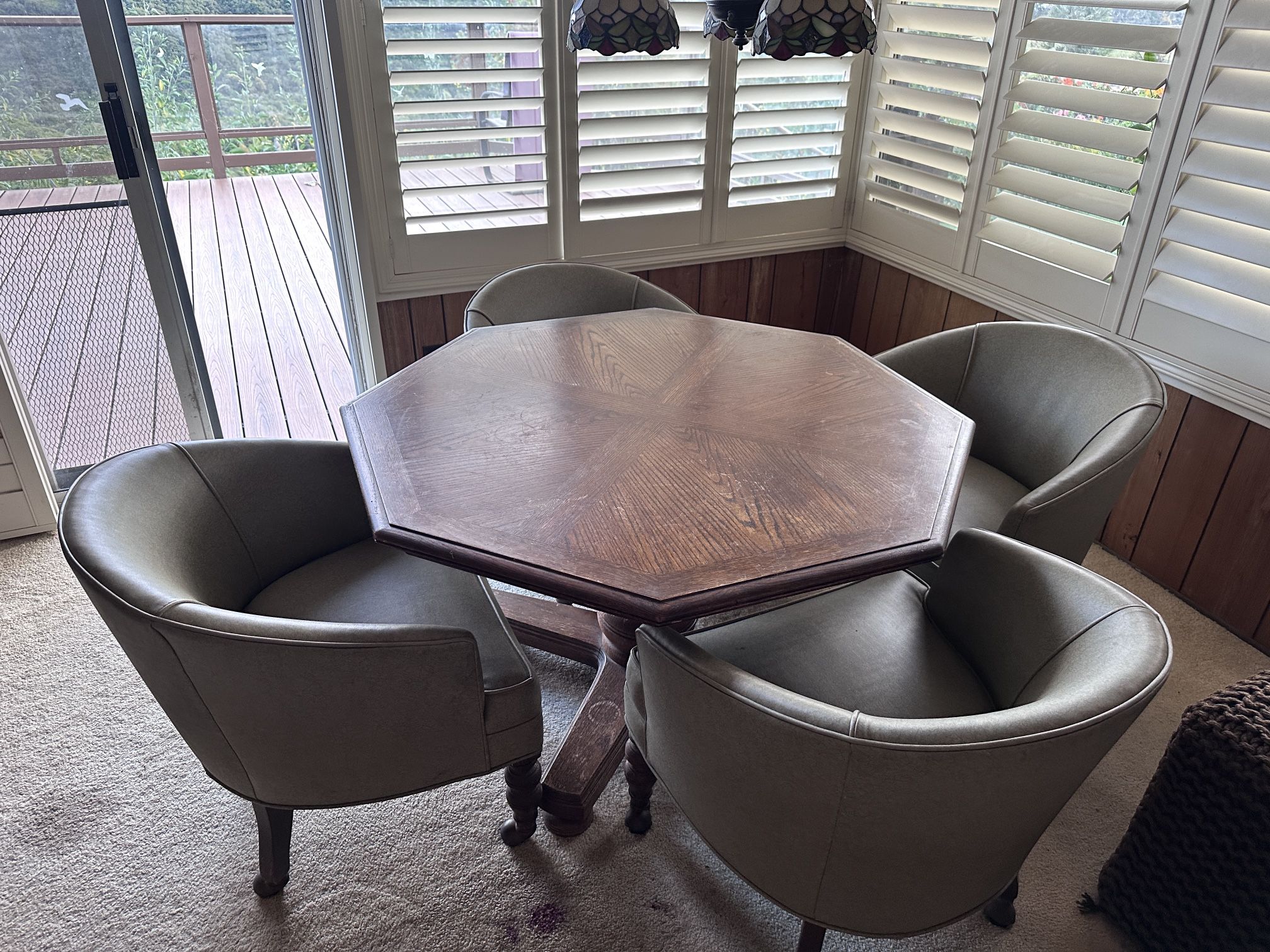 Card Table And Chairs