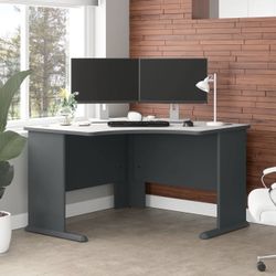 🆓 FREE! - Bush Business Furniture Series A Executive Corner Workstation Desk