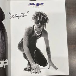 Iann Dior Autographed Alt Press Poster