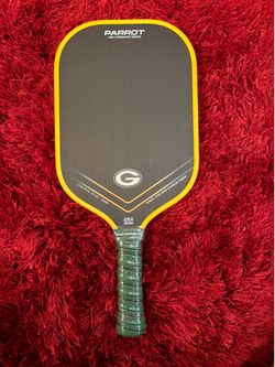 Parrot Control Plus - 16mm Toray T700 Raw Carbon Fiber Pickleball Paddle