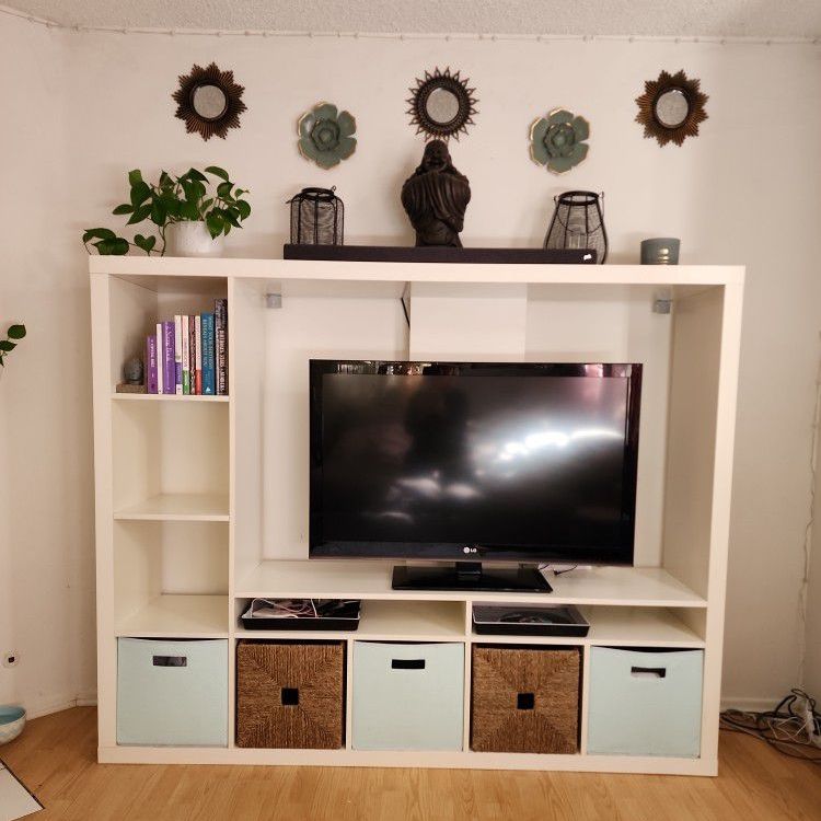  Ikea Lappland TV Storage Unit Off White