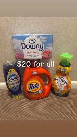 Tide detergent bundle