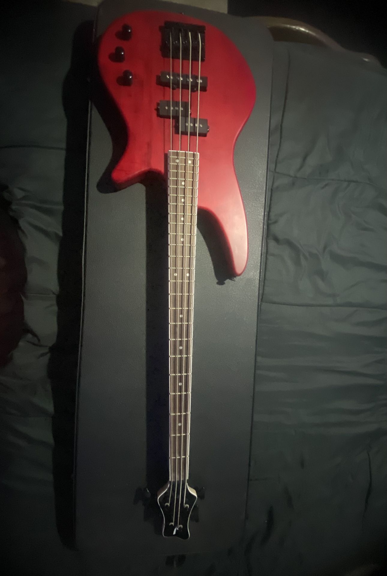 Jackson Burgundy 4- String ( Read Description)