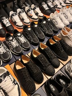 Designer Shoes (LV, DIOR, AMIRI, RED BOTTOMS, BURBERRY, BALENCI, DOLCE) 