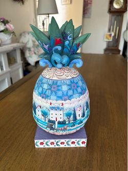 Jim Shore Pineapple Figurine