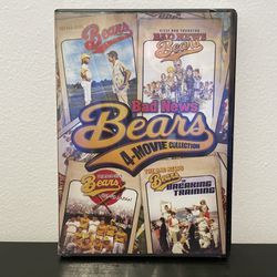 Bad News Bears 4 Movie Collection DVD NEW SEALED Baseball Comedy Movies