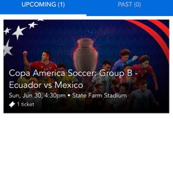 Copa América Soccer Ecuador Vs México 