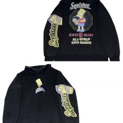 The Simpsons Bart Hoodie Sweatshirt Men’s Medium And Large New