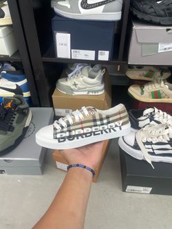 Burberry Low Top Converse