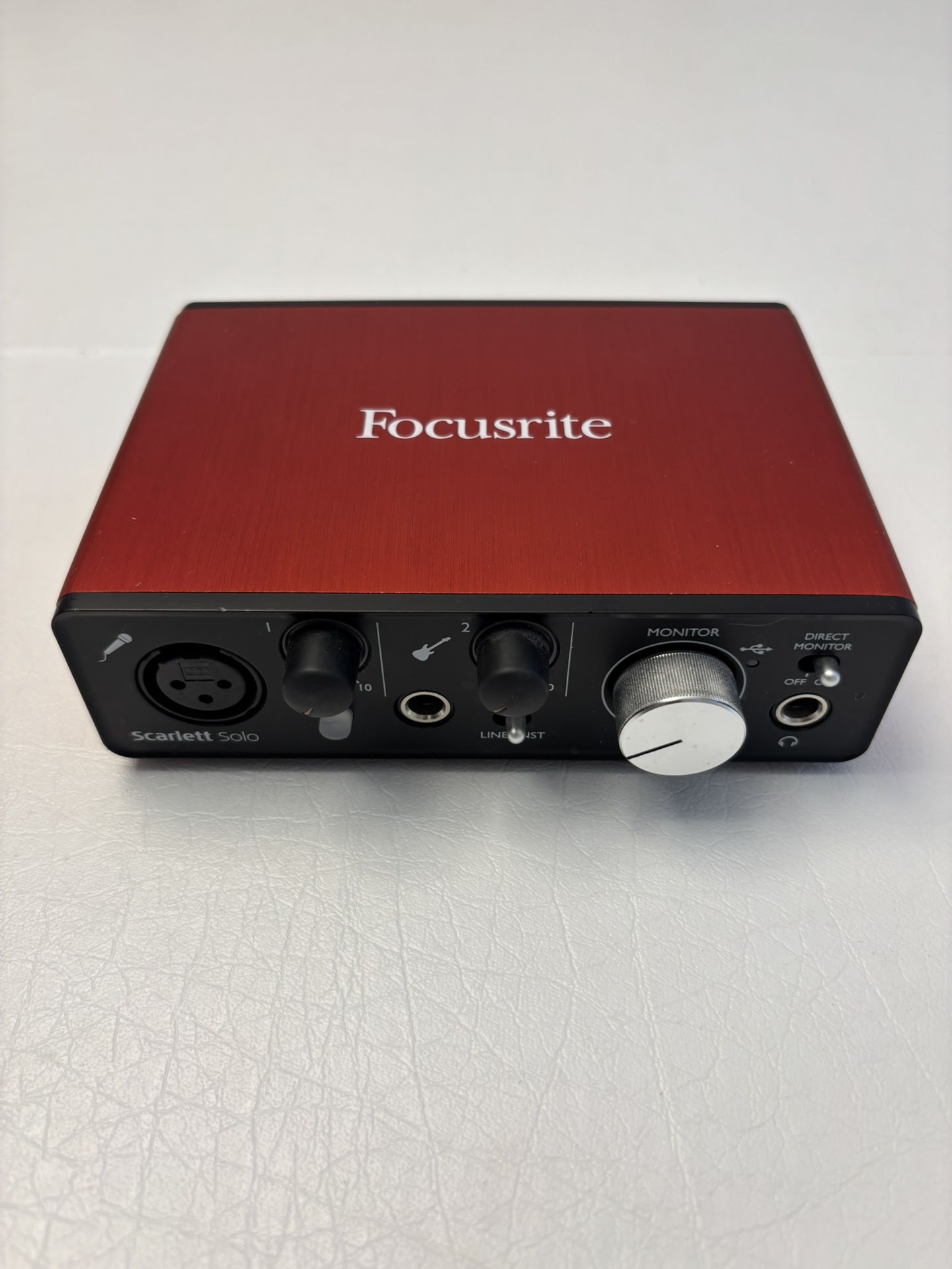 Focusrite 2nd Generation Scarlett Solo USB Audio Interface