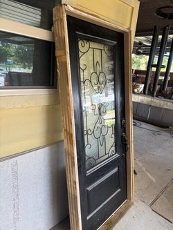 Front entry door