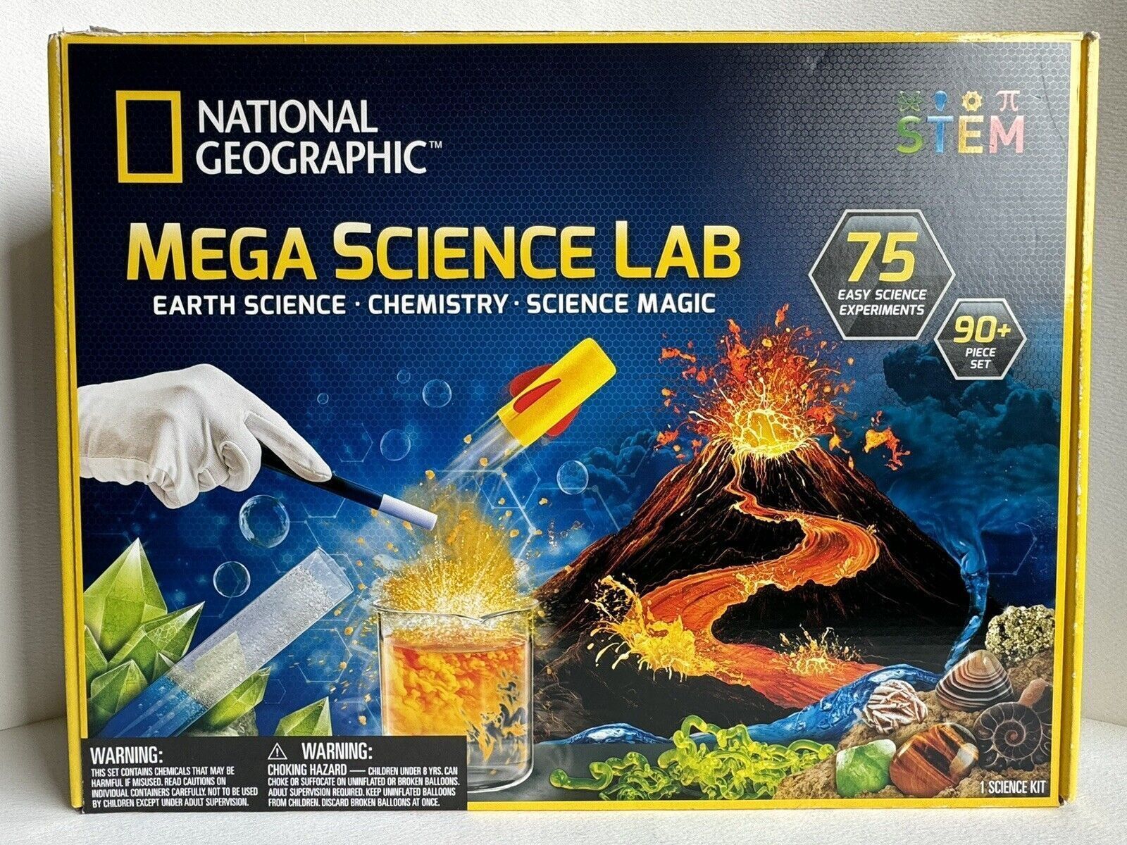 NATIONAL GEOGRAPHIC Mega Science Lab Bundle 75 Experiements