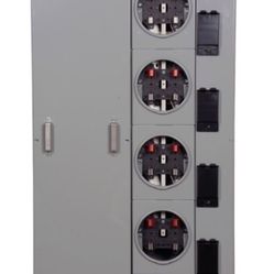 Four (4) Meter Main Electrical Panel Eaton 1MP4124r