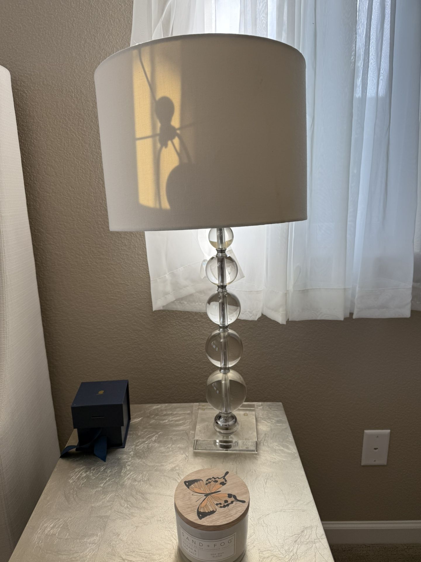 Modern Beautiful Side Lamps With Acrylic Ball