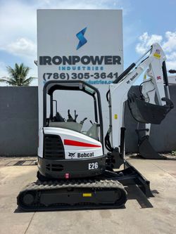 2018 Bobcat E26 Mini Excavator
