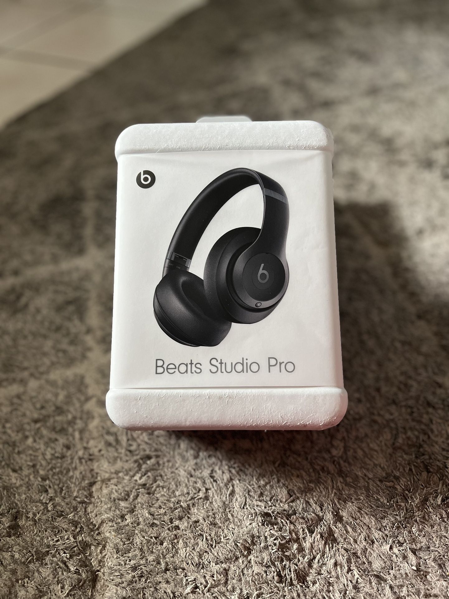 Black Beats Studio Pro Wireless Headphones Brand New With 2 Yrs Apple Care